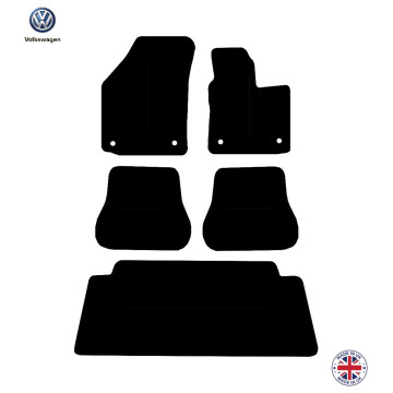 Volkswagen Caddy Maxi (Round Clips) 2008 - 2020 Car Mat