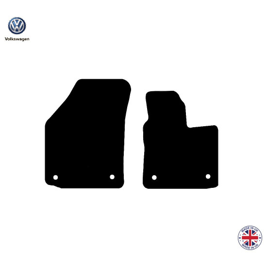Volkswagen Caddy (Oval Clips) 2004 - 2020 Car Mat
