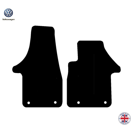 Volkswagen Caravelle T5 (Fronts Only) 2004 - 2020 Car Mat